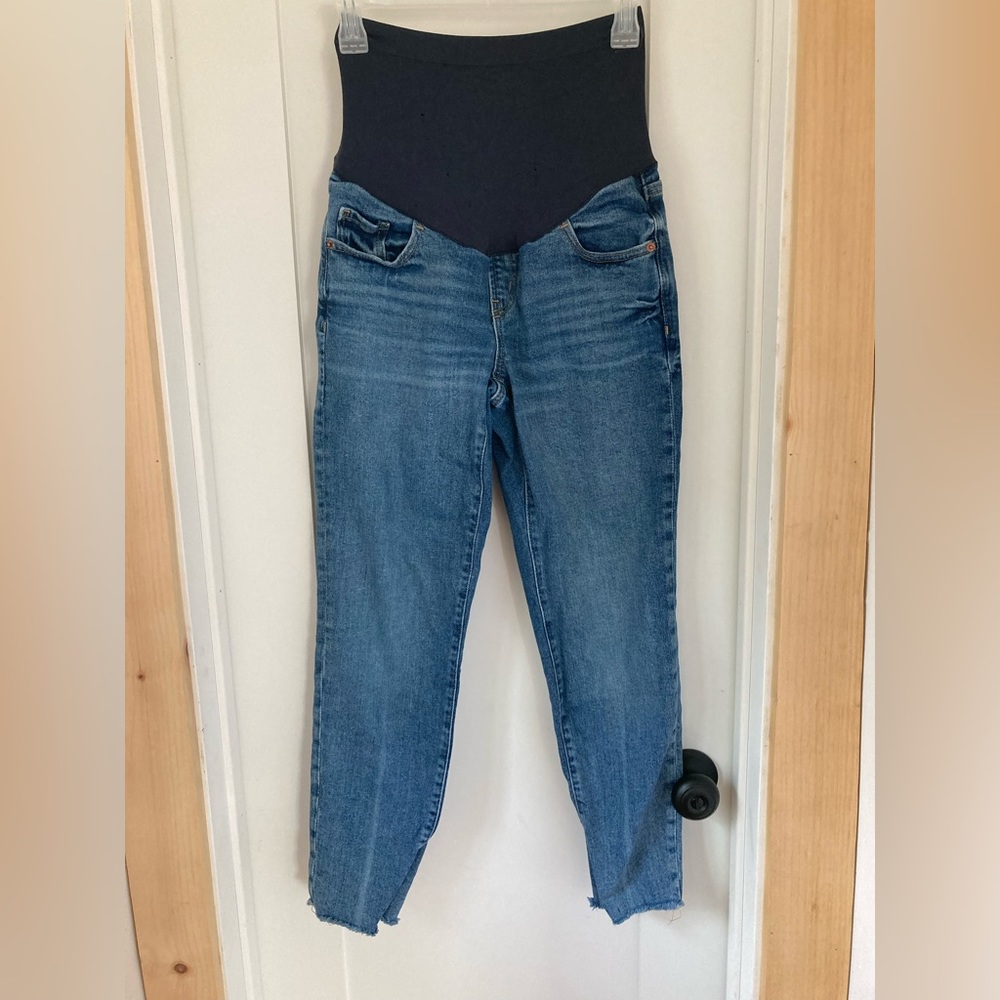 Straight Leg Maternity Jeans